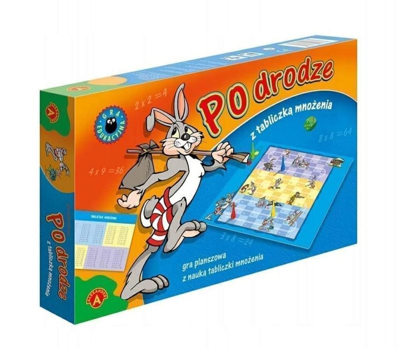 Nowa gra edukacyjna po drodze z tabliczką mnożenia polecam
