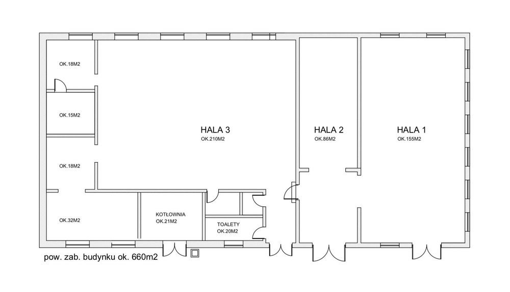Wynajmę halę magazynowo/produkcyjną Racibórz-Brzezie