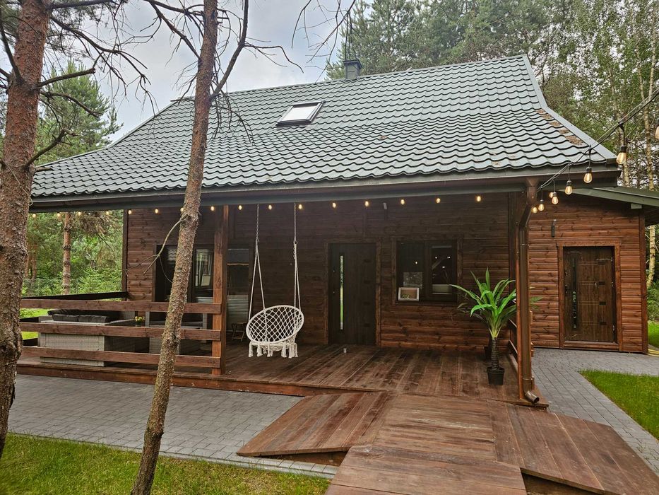 Wolne terminy! Leśna Oaza Roztocza Balia/Ruska Bania/Jacuzzi, Sauna