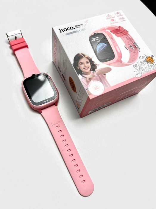 Детские смарт-часы Hoco Y106 4G / GPS, SOS, Камера