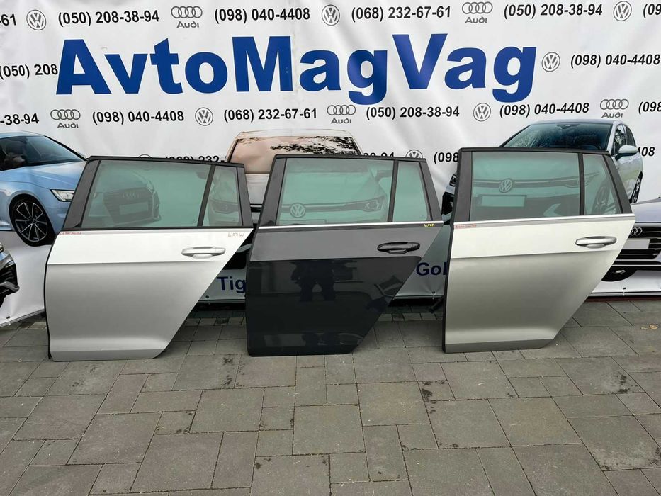 Двері передні R-L хечбек універсал  vw golf 7 VII  LI7F l041 lc9x
