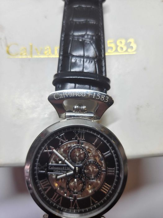 Calvaneo 1583 Caliber Steel Squelette – Relógio Automático