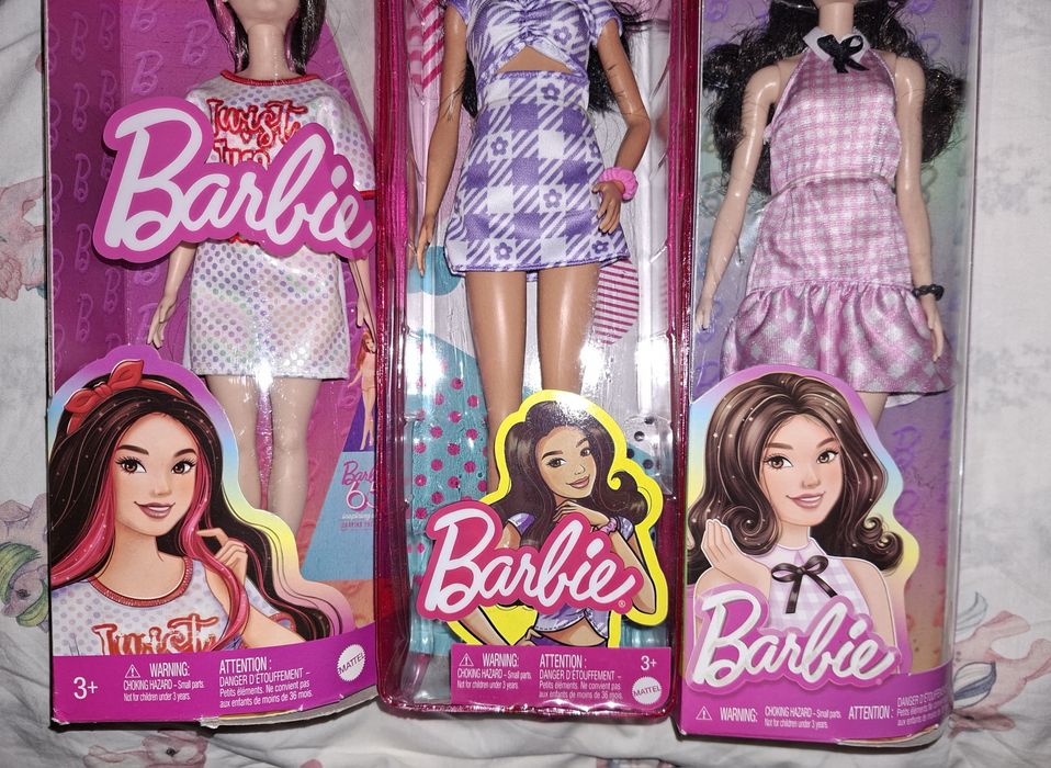 Barbie  fashionistas  3 lalki /lalka/barbi