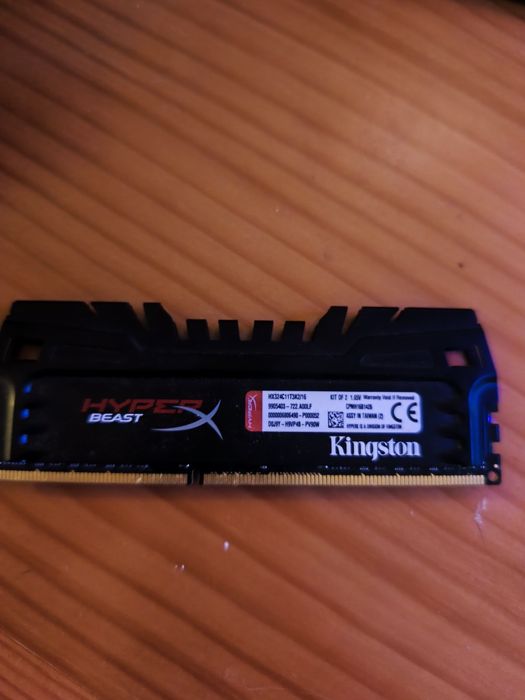 2 Memórias RAM DDR3 Kingston