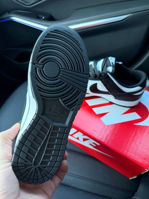 Nike SB Dunk Low White Black м