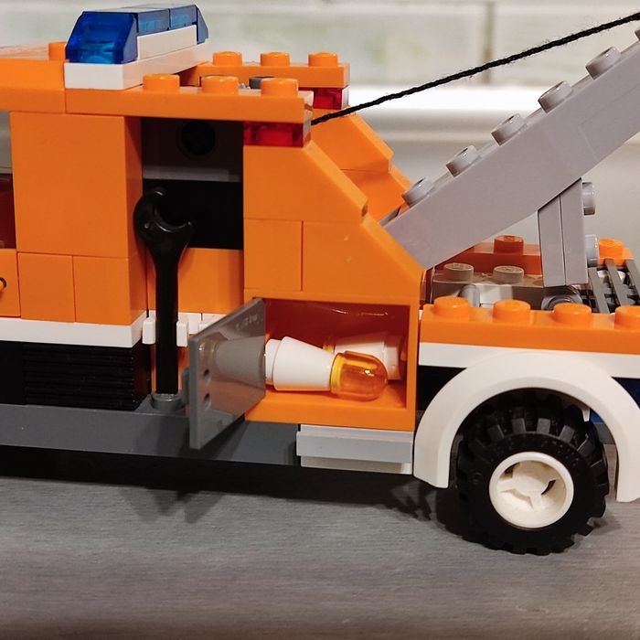 Klocki LEGO pomoc drogowa