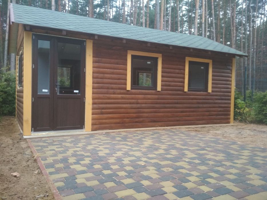 Модульні будинки, Альтанки, тераси, дерев'яні будинки, качелі, криниці