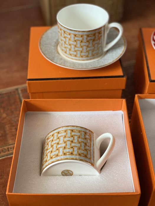 Чашка Hermes золота мозаіка: 1 500 грн. - Посуда / кухонная утварь