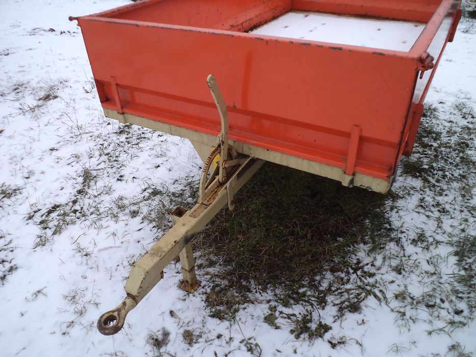 Traktorek kosiarka przyczepka kiper Kubota Iseki John Deere Yanmar