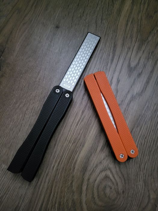 Двухсторонняя алмазная складная точилка для ножей