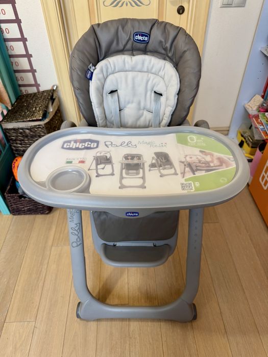 Стільчик для годування Chicco Polly Magic Relax 2 в 1