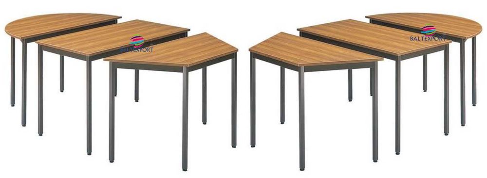 Mesas Modulares Retangulares / Trapezoidais / Quadradas / Redondos Cad