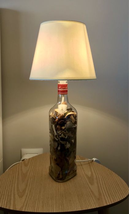 Candeeiro de mesa Garrafa de Whisky Grant’s