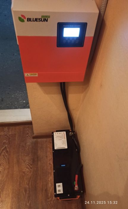 Инвертор. Аккумулятор. Подключение.