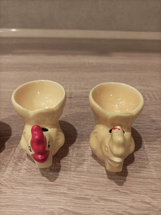 Jajcarka jajko kura,,Kogut"  porcelana Goebel