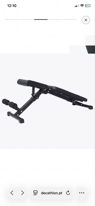Banco de musculação Fitness Tech
