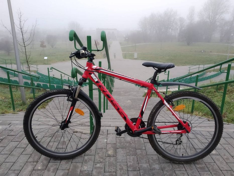 Rower Kross Hexagon koło 26'' przerzutki Shimano Altus Amortyzator