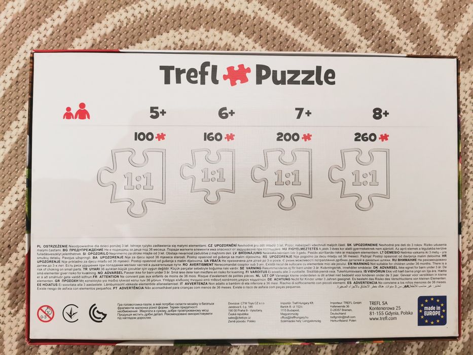 Puzzle Trefl Masza 100 szt
