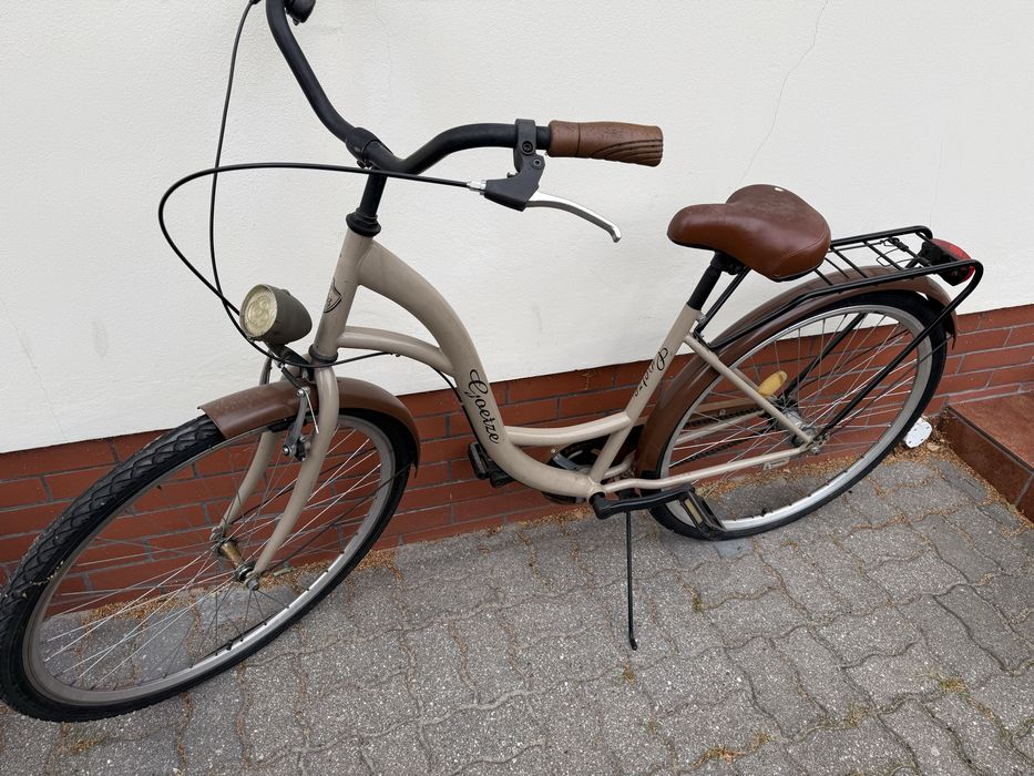 Goetze Rower miejski Classic 28 trzybiegowy cappuccino