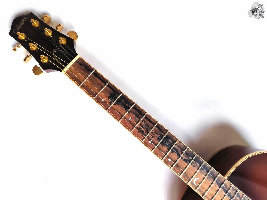Avaks A-16 Custom СNC Inlay '2020 Tobacco Burst з новим кейсом