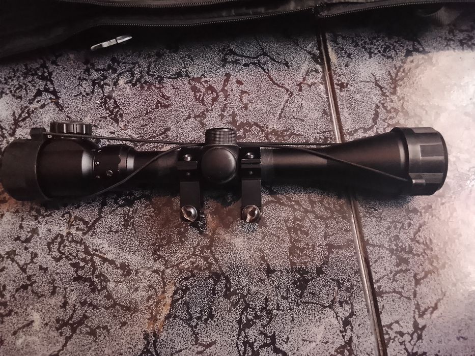 Mira telescópica 9x Caça ou Airsoft