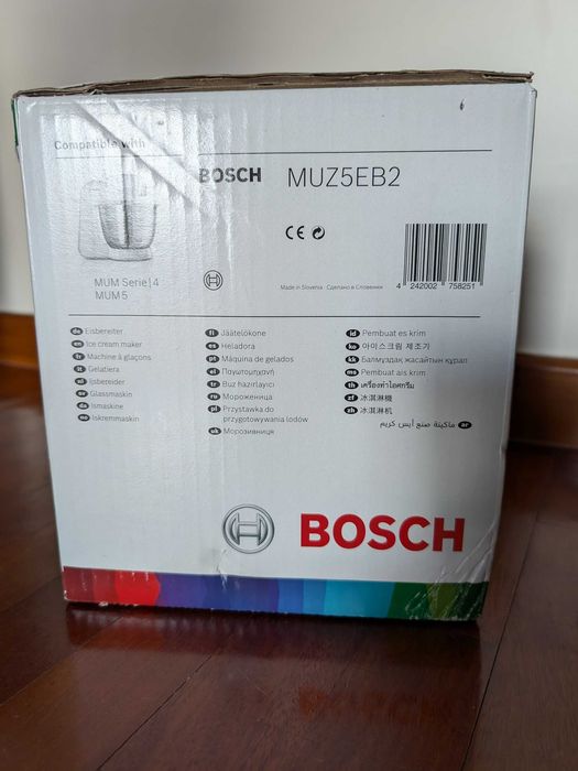 Acessório de fazer gelados para batedeiras MUM Bosch MUZ5EB2