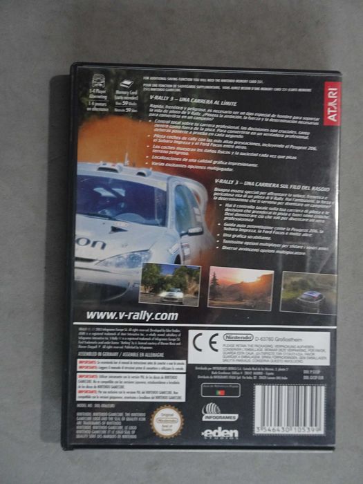 Jogo Gamecube - V-Rally 3
