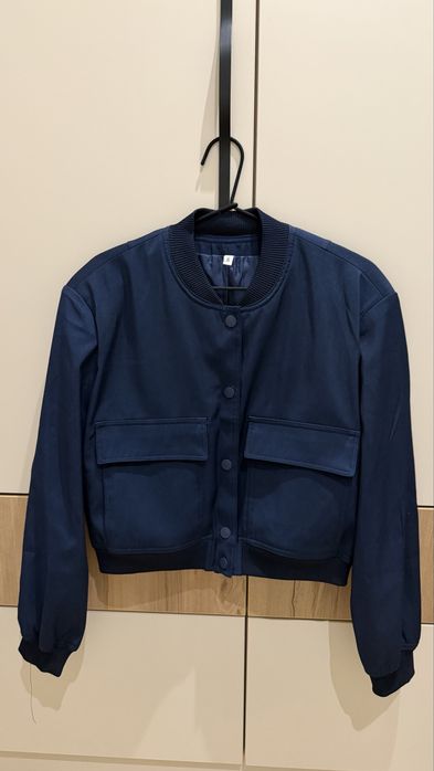 Синій бомбер No name