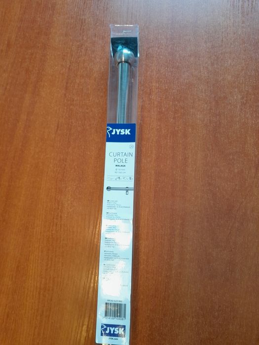 Nowy karnisz Jysk Malaga 90-160cm średnica 19mm