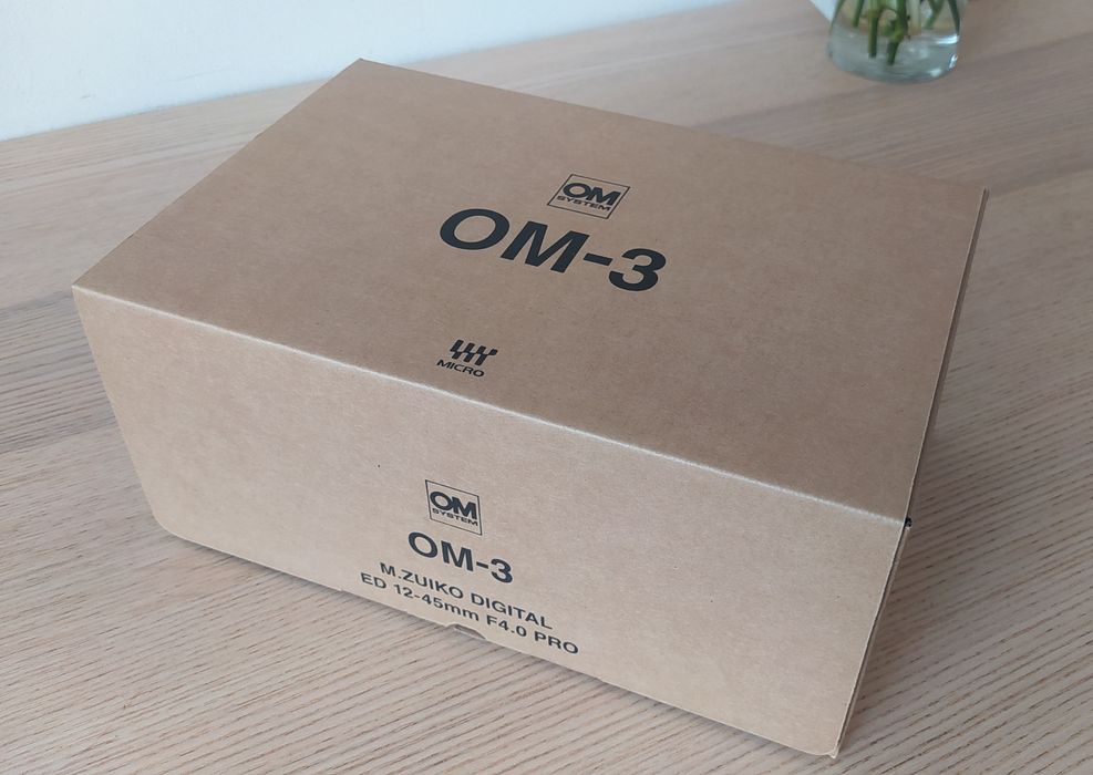 Olympus OM-3 / OM3 + 12-45mm - NOWY, gwarant 2 lata