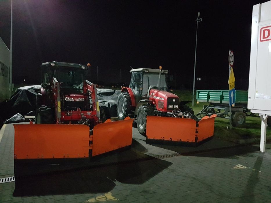 Odśnieżanie, utrzymanie dróg, parkingów Warszawa, wynajmę ciagnik