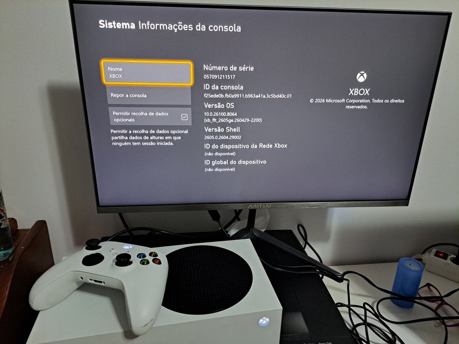 Xbox series s 512 mb