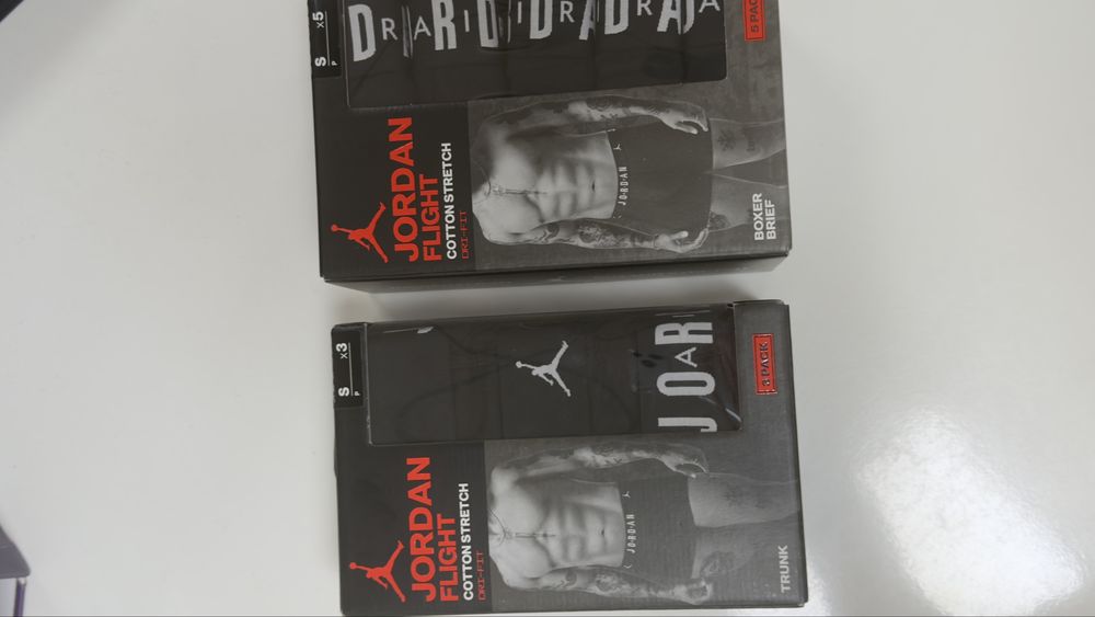 Труси-боксерки чоловічі Jordan Jhm Mens 3 Pk Flight Cotton Tru Boxer (JM0891-023) JM0891-023 	JM0859-023
