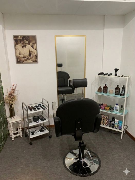 Esteticista e barbeiro