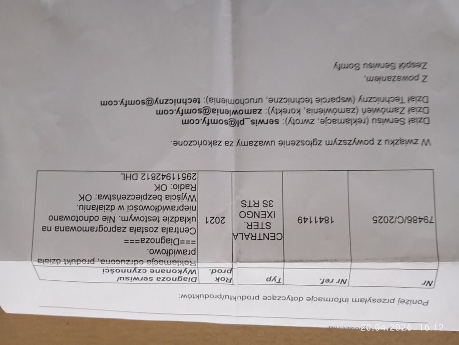 Napęd do bramy centrala control box 3rts ixengo