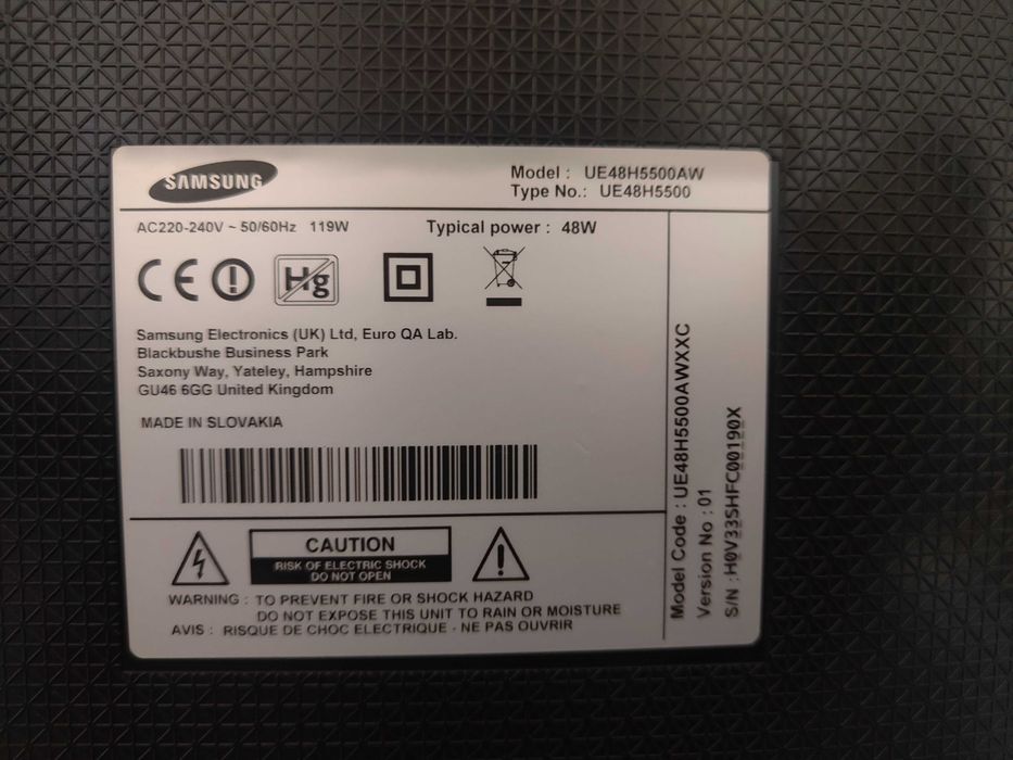Smartv  com problema na imagem 48''
