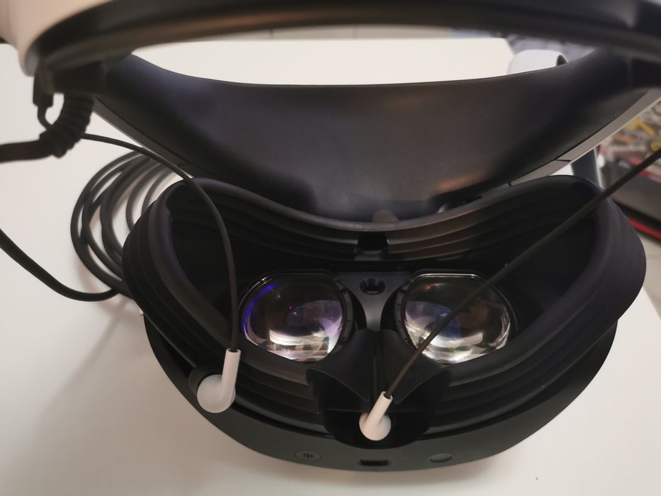 Óculos ps5 vr2 com 2h de uso máximo