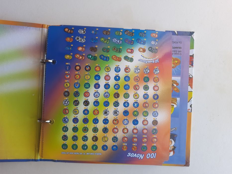 Album Pokemon Tazos 1 - envio mais fotos por mensagem