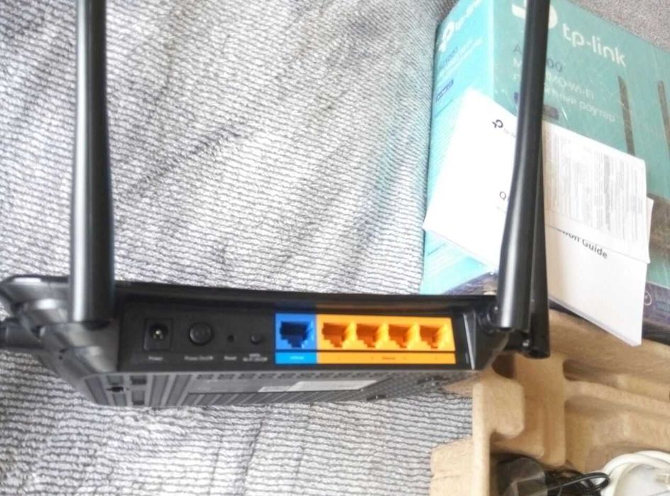 Маршрутизатор Wi-Fi роутер TP-LINK Archer C6 гигабитный