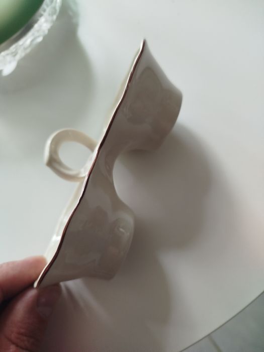 Stary przyprawnik porcelana Chodzież - kaczki