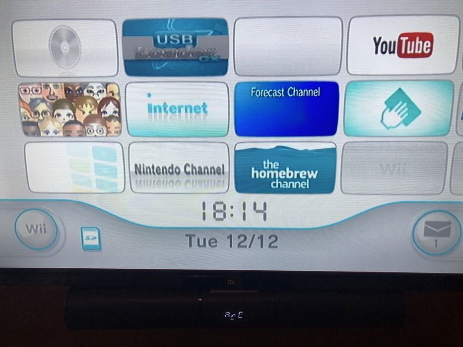 Consola Wii branca desbloqueada