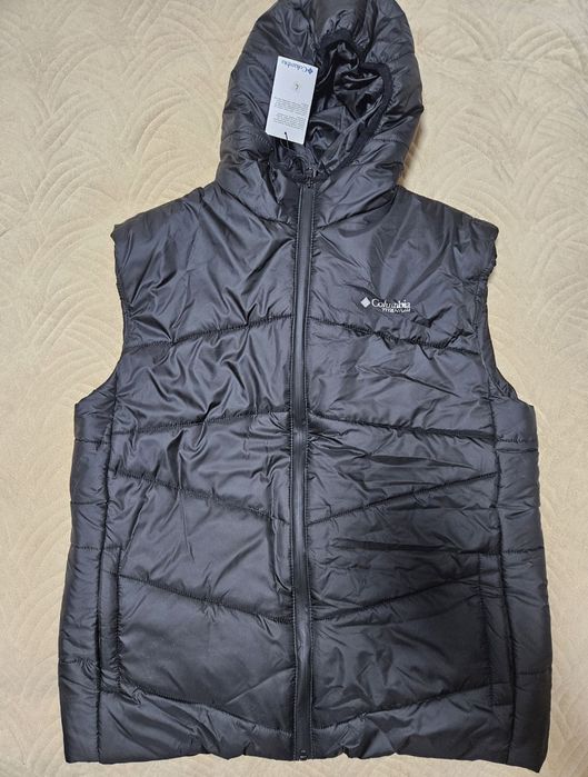 Жилетка безрукавка тёплая пуховая columbia