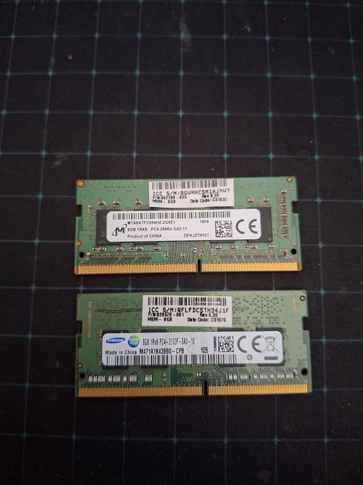 2x8gb DDR4 SO-DIMM