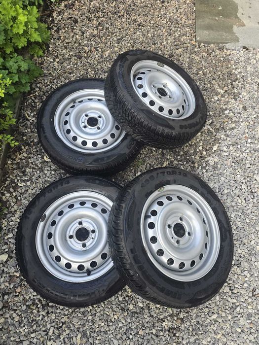 Opony zimowe imperial  165/70 R14 + stalówki