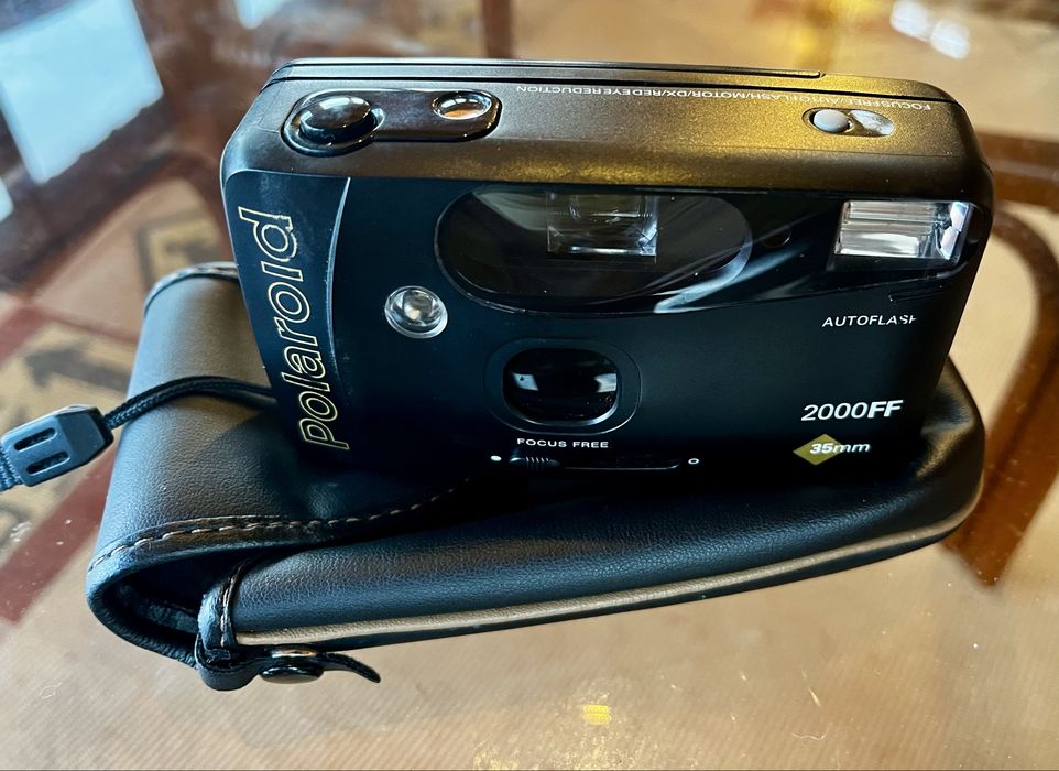 Vintage maquina fotografica polaroid 2000FF