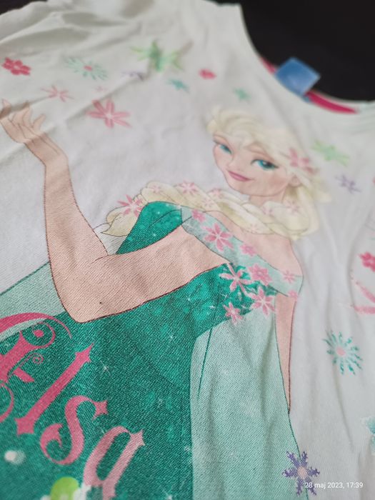 Bluzka bluzeczka T-shirt koszulka krótki rękaw ELSA