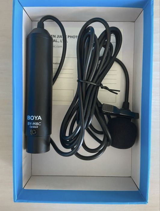 Profesjonalny mikrofon kardioidalny Boya BY-M8C