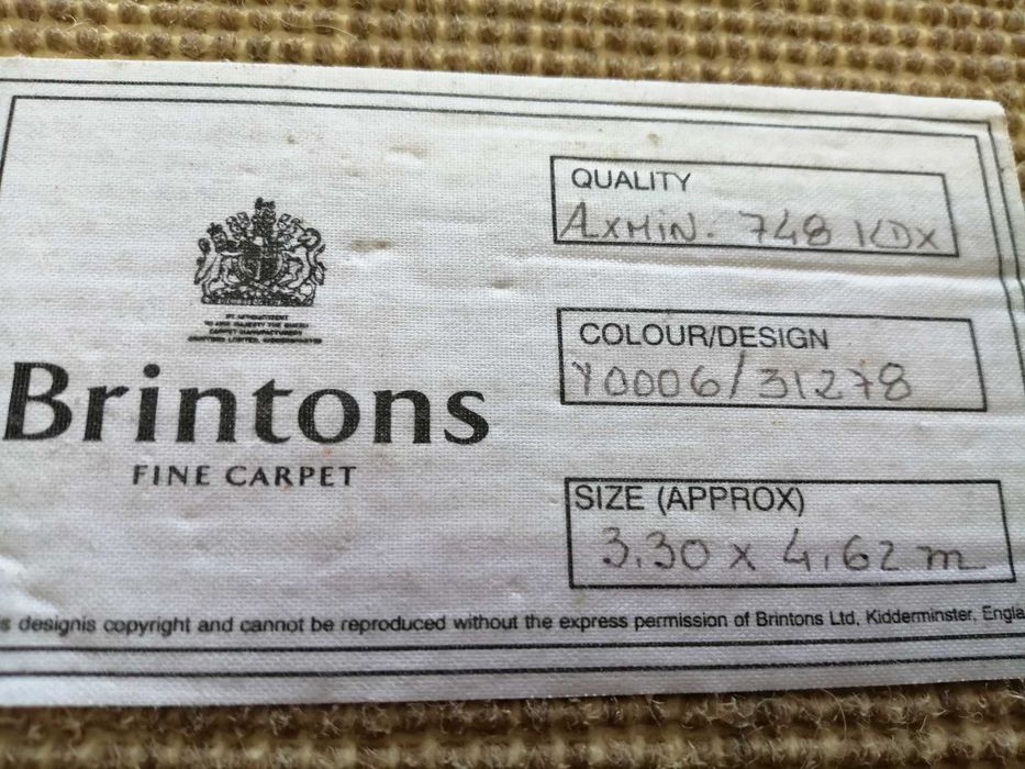 Carpete (Grande) Inglesa - Boa Qualidade - Pouco uso