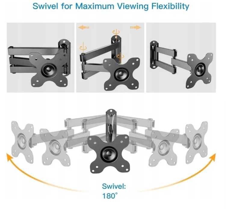 5050 Uchwyt na telewizor PERLESMITH PSXSF2 13 - 30 cali 15 kg