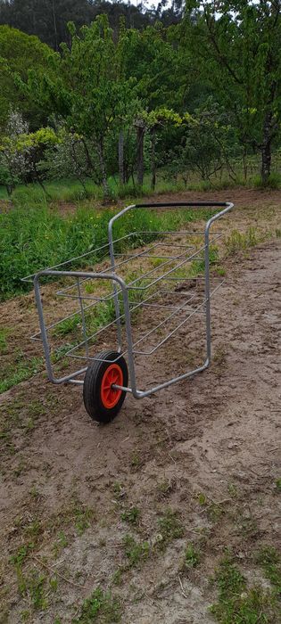 Carrinho de colheita de fruta e hortícolas